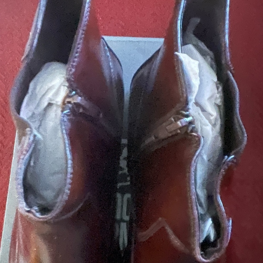 BRAND NEW BROWN STACEY ADAMS DRESS OR CASUAL BOOTS. - Picture 3 of 16